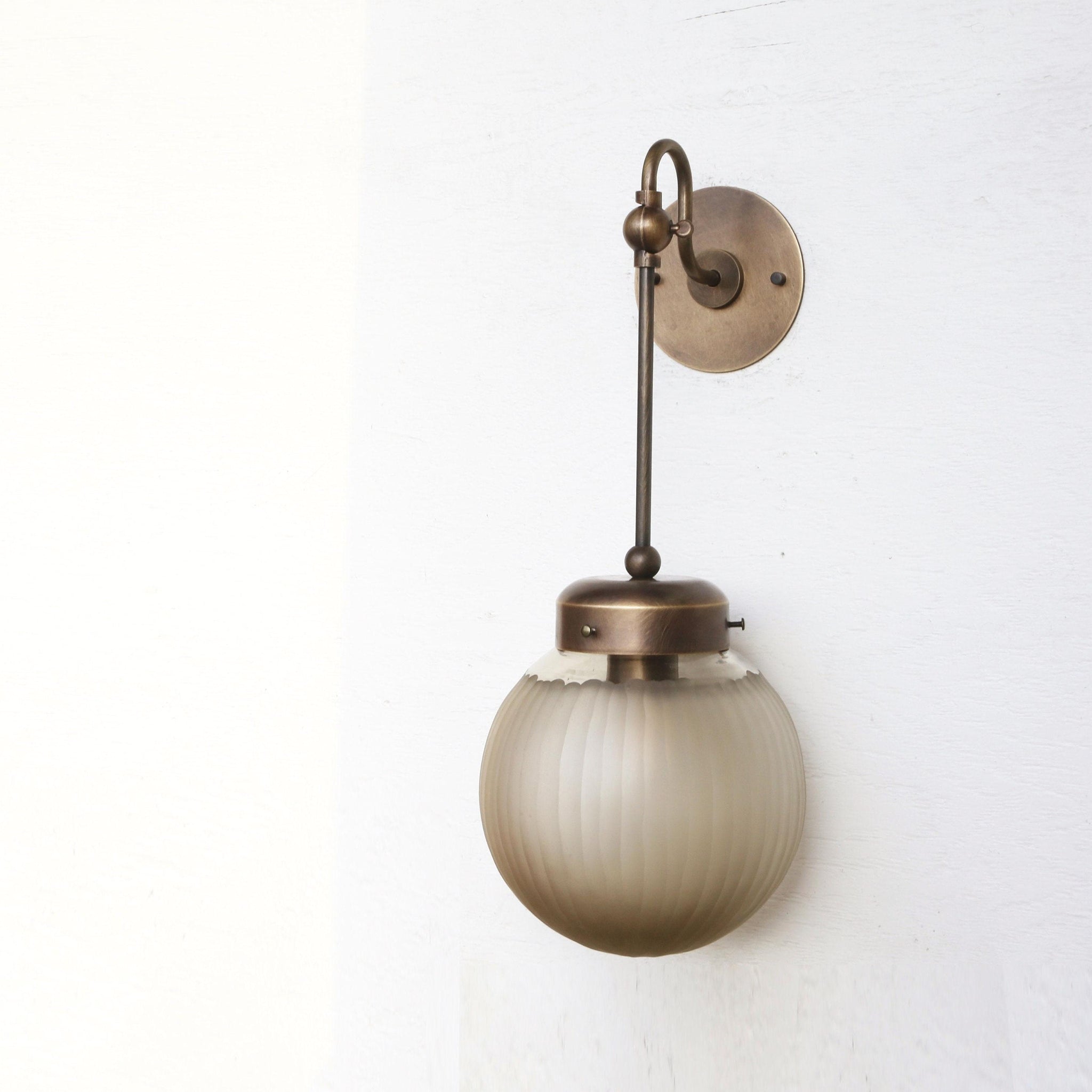 One-Light Rod-Drop Wall Sconce