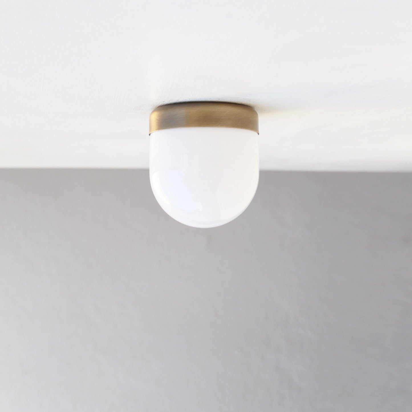 Opal Globe Flush Mount Ceiling Light