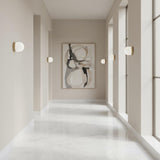 Opal Globe Flush Mount Ceiling Light