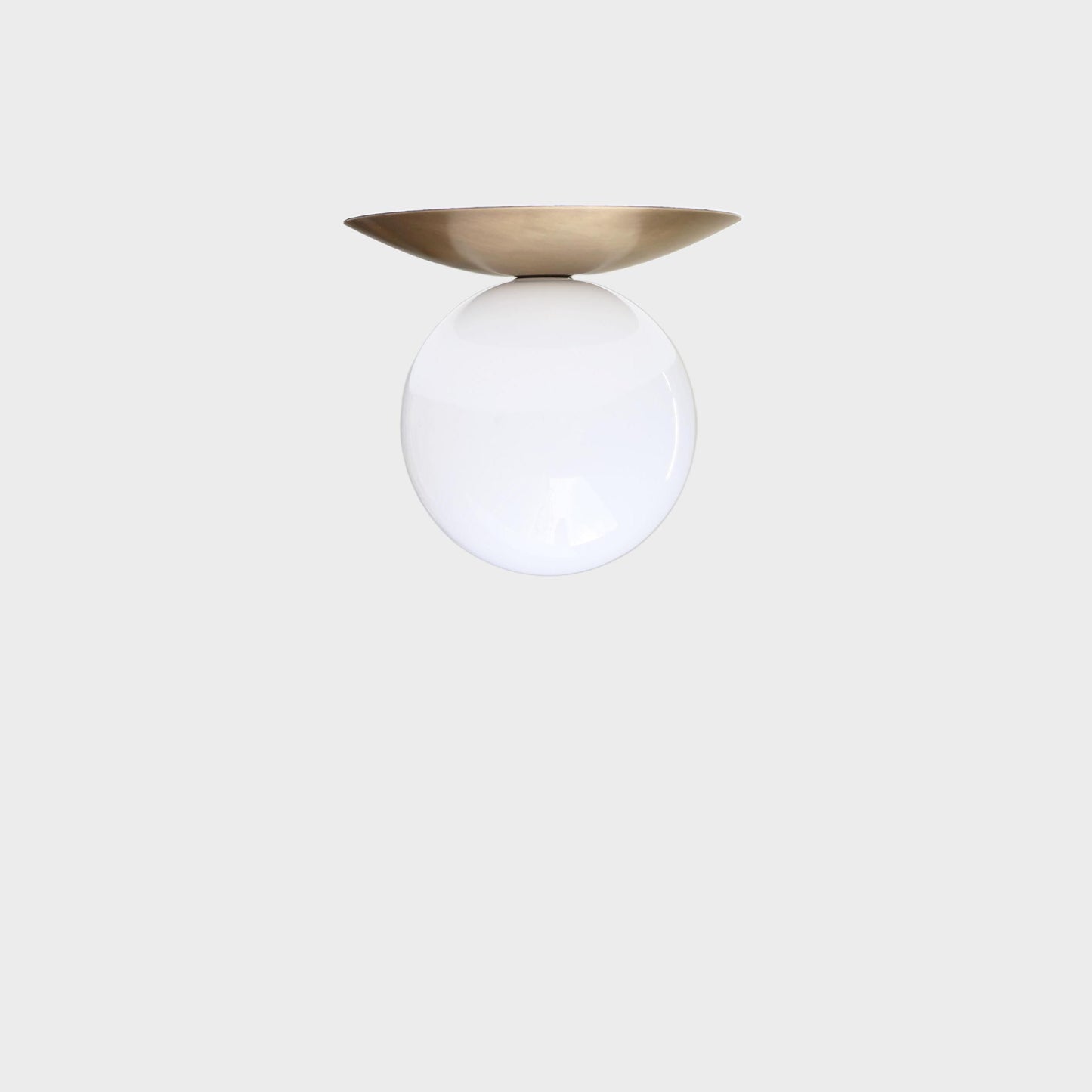 Opal Globe Flush Mount Ceiling Light