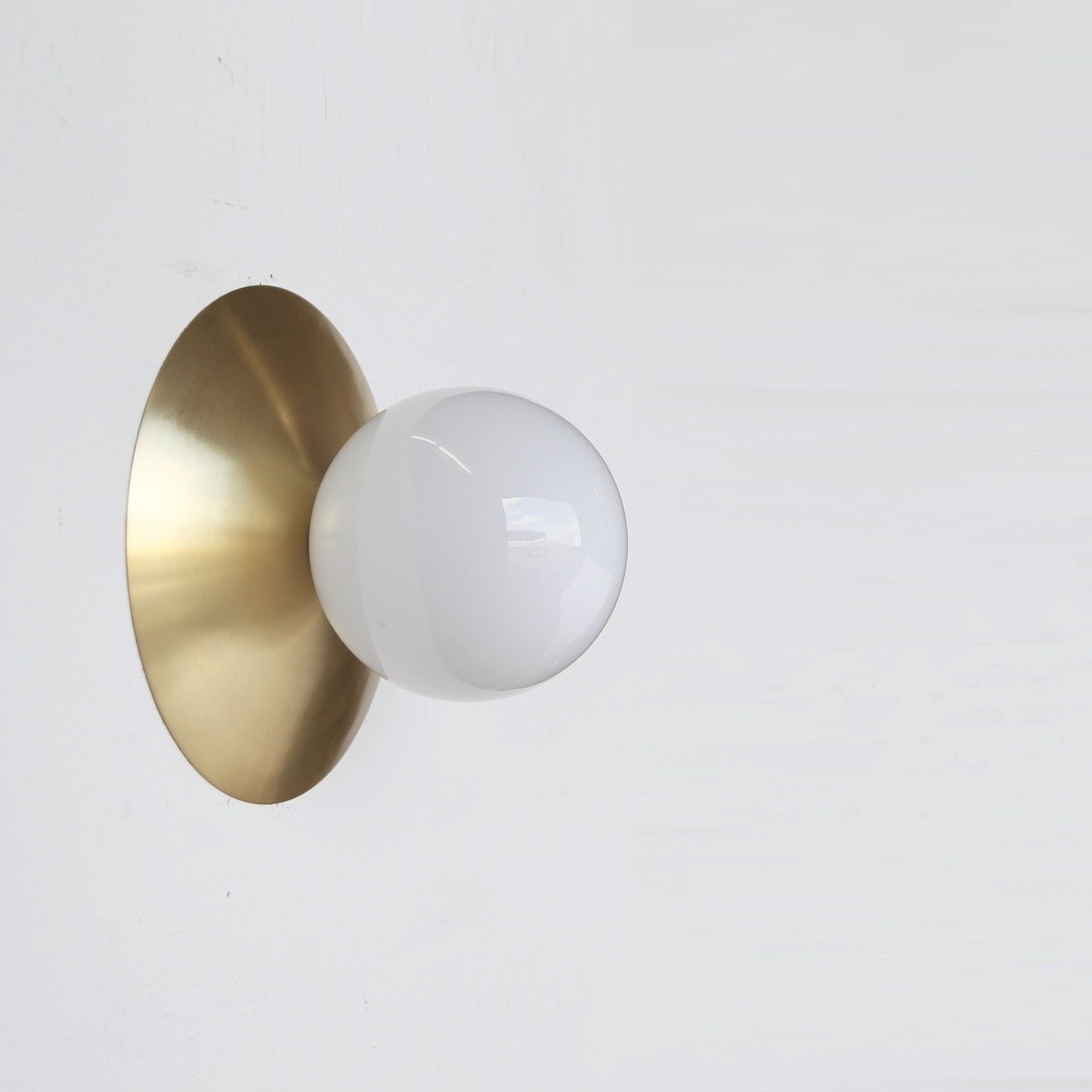 Opal Globe Flush Mount Ceiling Light