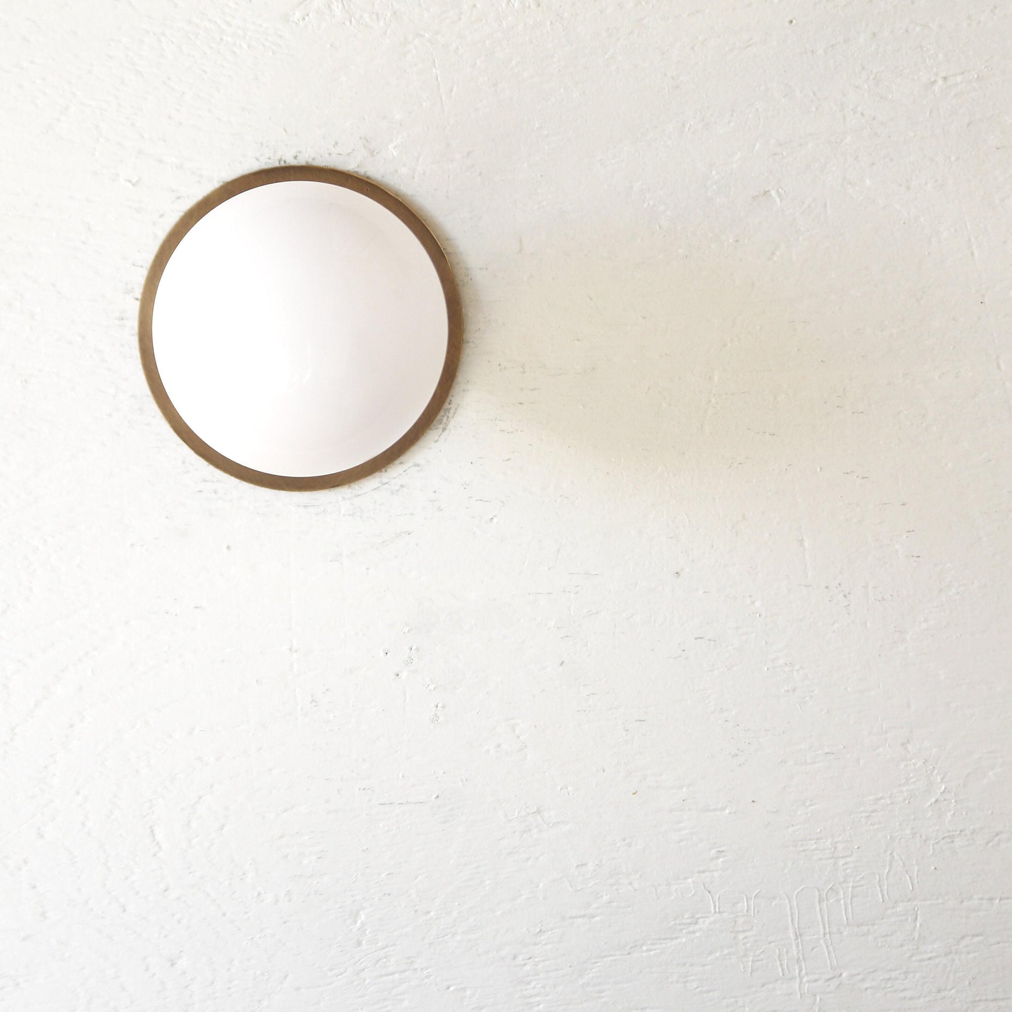 Opal Globe Flush Mount Ceiling Light