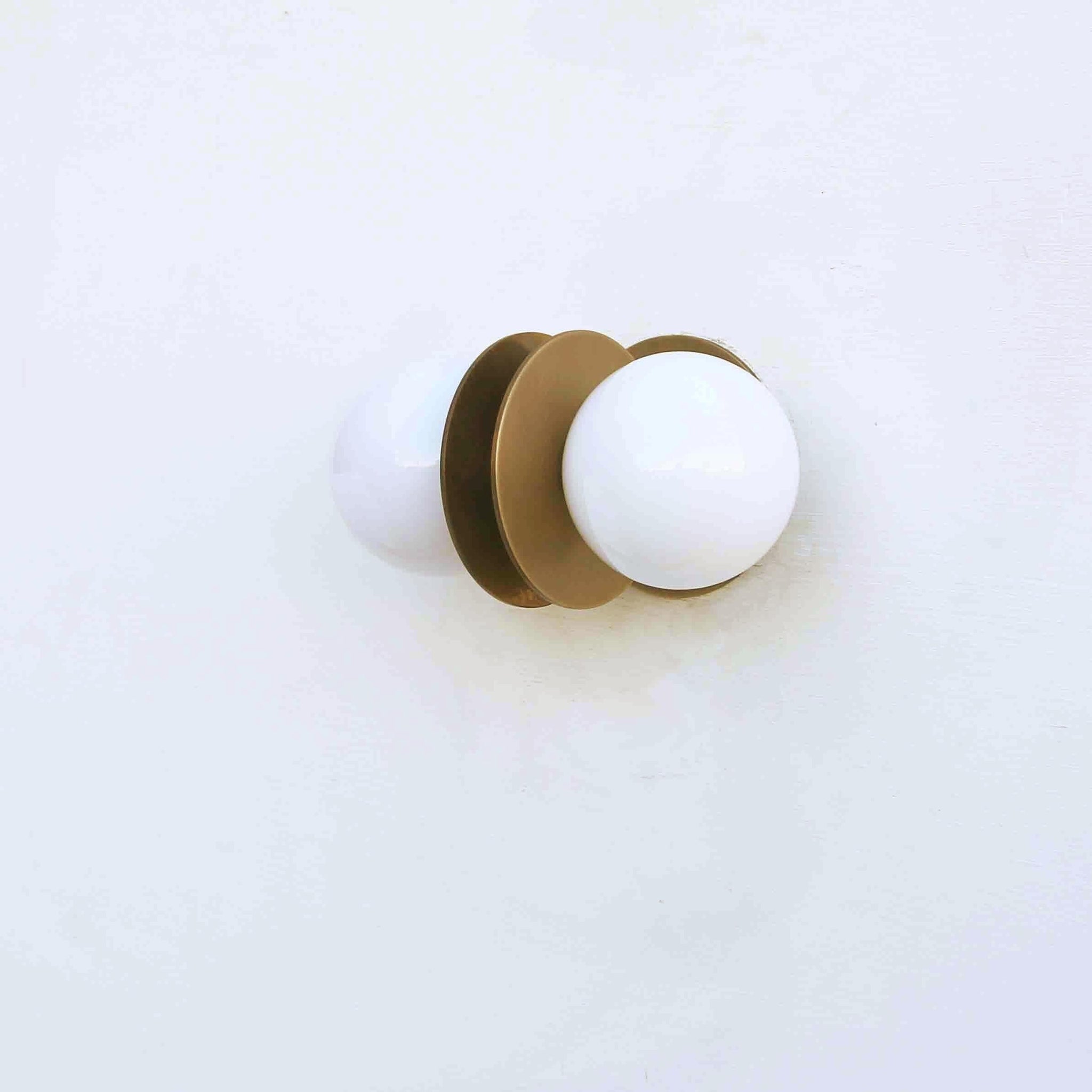 Opal Globe Wall Sconce