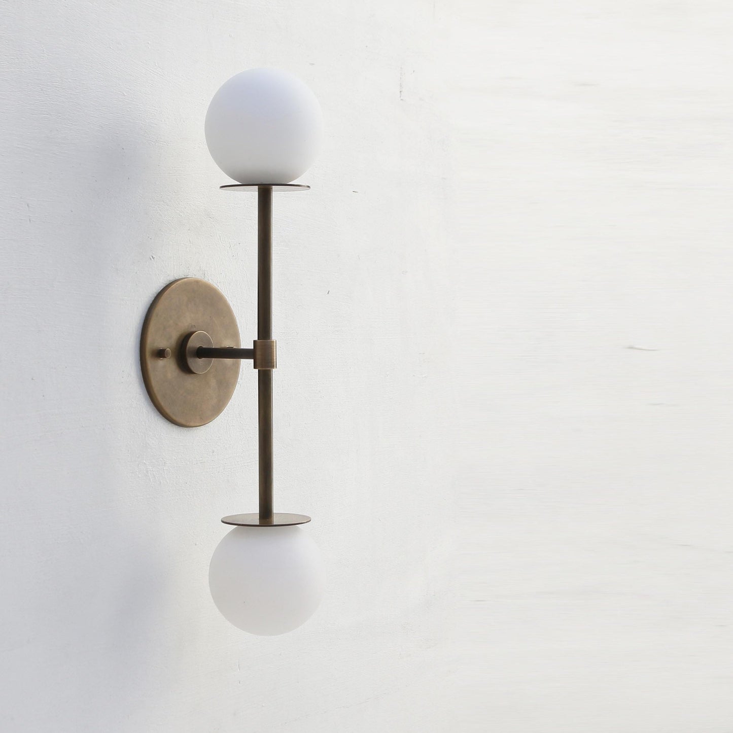 Opal Globe Wall Sconce