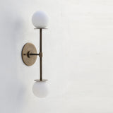 Opal Globe Wall Sconce