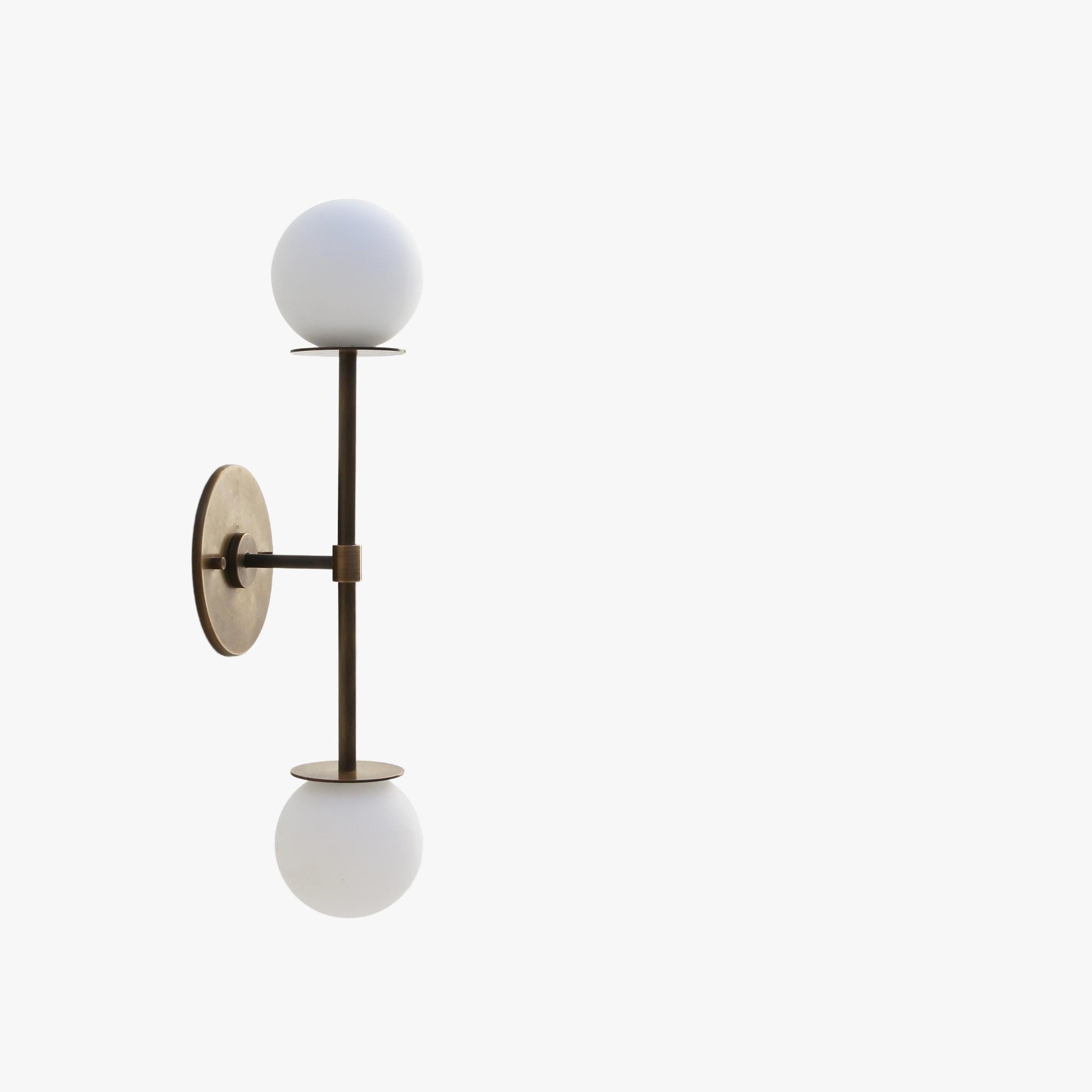 Opal Globe Wall Sconce