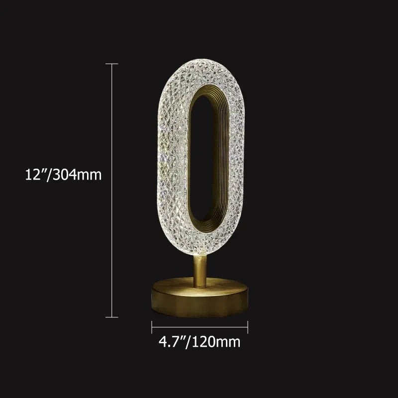 ovated led table lamp