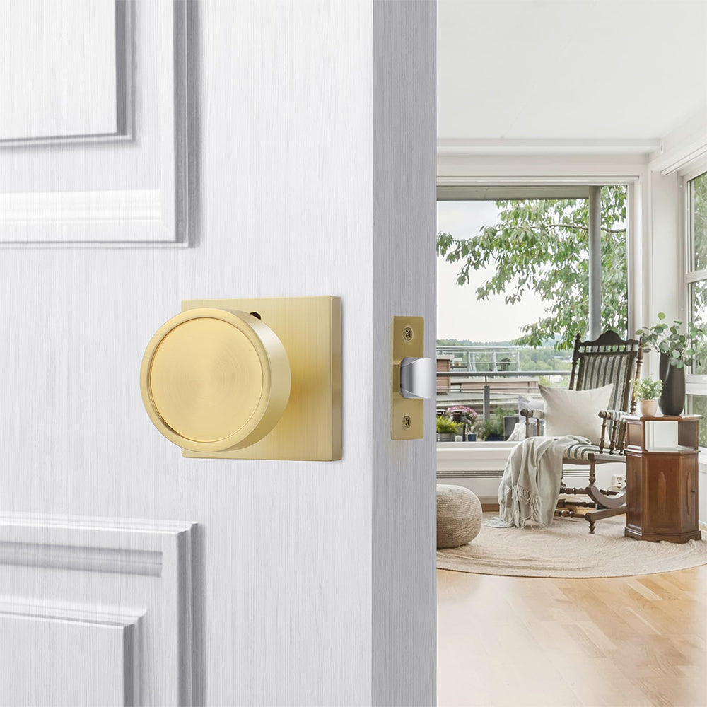 Heavy Duty Passage Privacy Interior Door Knobs for Closet, Hallway