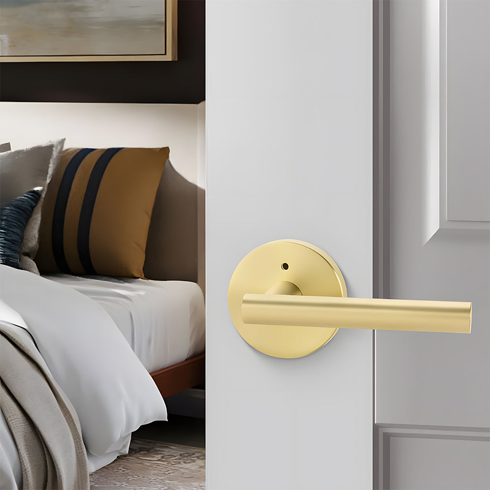 Zinc Alloy Heavy Door Handle Interior Door Levers for Bedroom