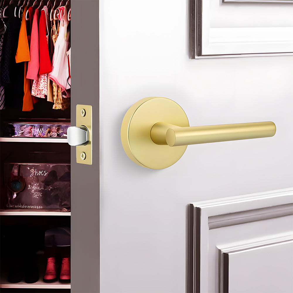 Zinc Alloy Heavy Door Handle Interior Door Levers for Bedroom