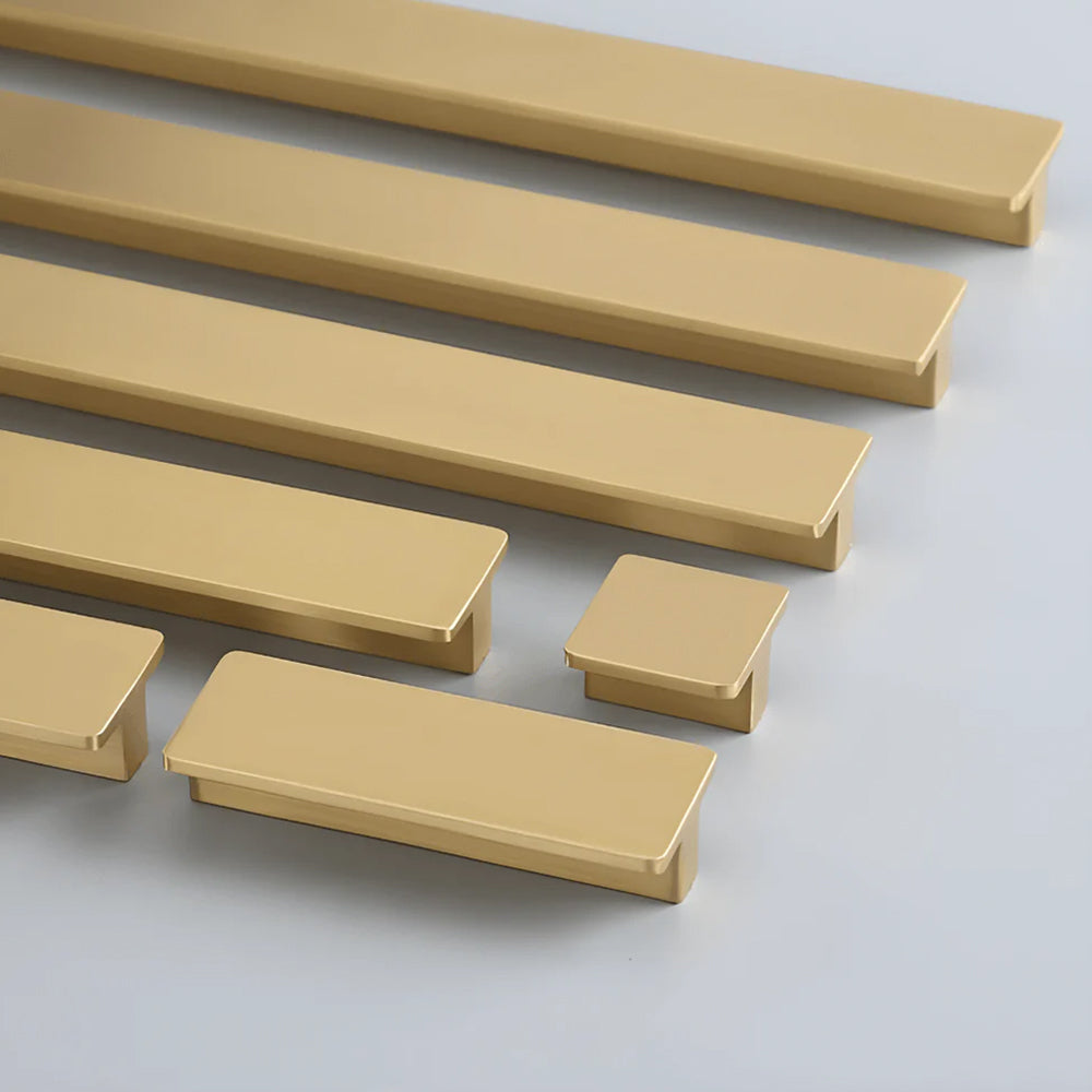 Classic Charm Gold Solid Brass Kitchen Cabinet Handle