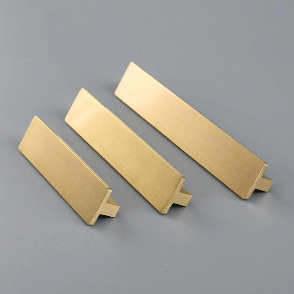 Classic Charm Gold Solid Brass Kitchen Cabinet Handle