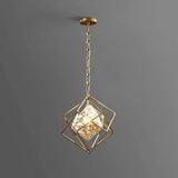 cubist crystal chandelier