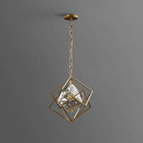 unique pendant crystal lamp