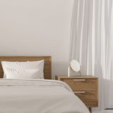 Pepe Marble and Brass Mirror featuring a luxurious marble base and a sleek brass frame, elegant design.