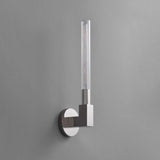 polished nickel wall sconces