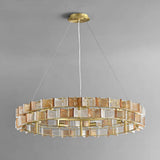 ring glass chandelier for living rooms