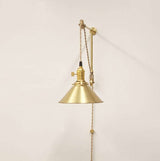 modern pulley sconce