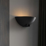 black wall sconce light fixture