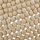 Raquel Woven Bead Dome Pendant Light — Artisan Hanging Light with Warm Dappled Glow