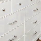 French Retro Brass Wardrobe Drawer Handles