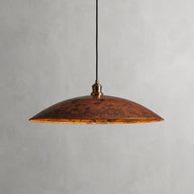 Recycled Metal Fan Pendant