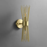 stylish brass wall sconce