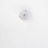 Round Alabaster Flush Mount Ceiling Light