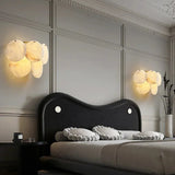 Round Alabaster Wall Lamp | Double-Layer Elegant Accent Lighting - View 4