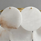 Round Alabaster Wall Lamp | Double-Layer Elegant Accent Lighting - View 6