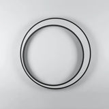 grey round waterproof sconce