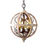 rustic chandelier