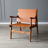 Sagrada Chair, Chestnut Leather Premium Lounge Chair