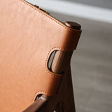 Sagrada Chair, Chestnut Leather Premium Lounge Chair