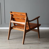 Sagrada Chair, Chestnut Leather Premium Lounge Chair