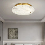 Sangrid Alabaster Ceiling Light | Modern Luxury Flush Mount - View 2