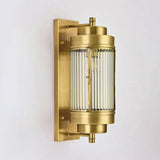 industrial gold wall lamp