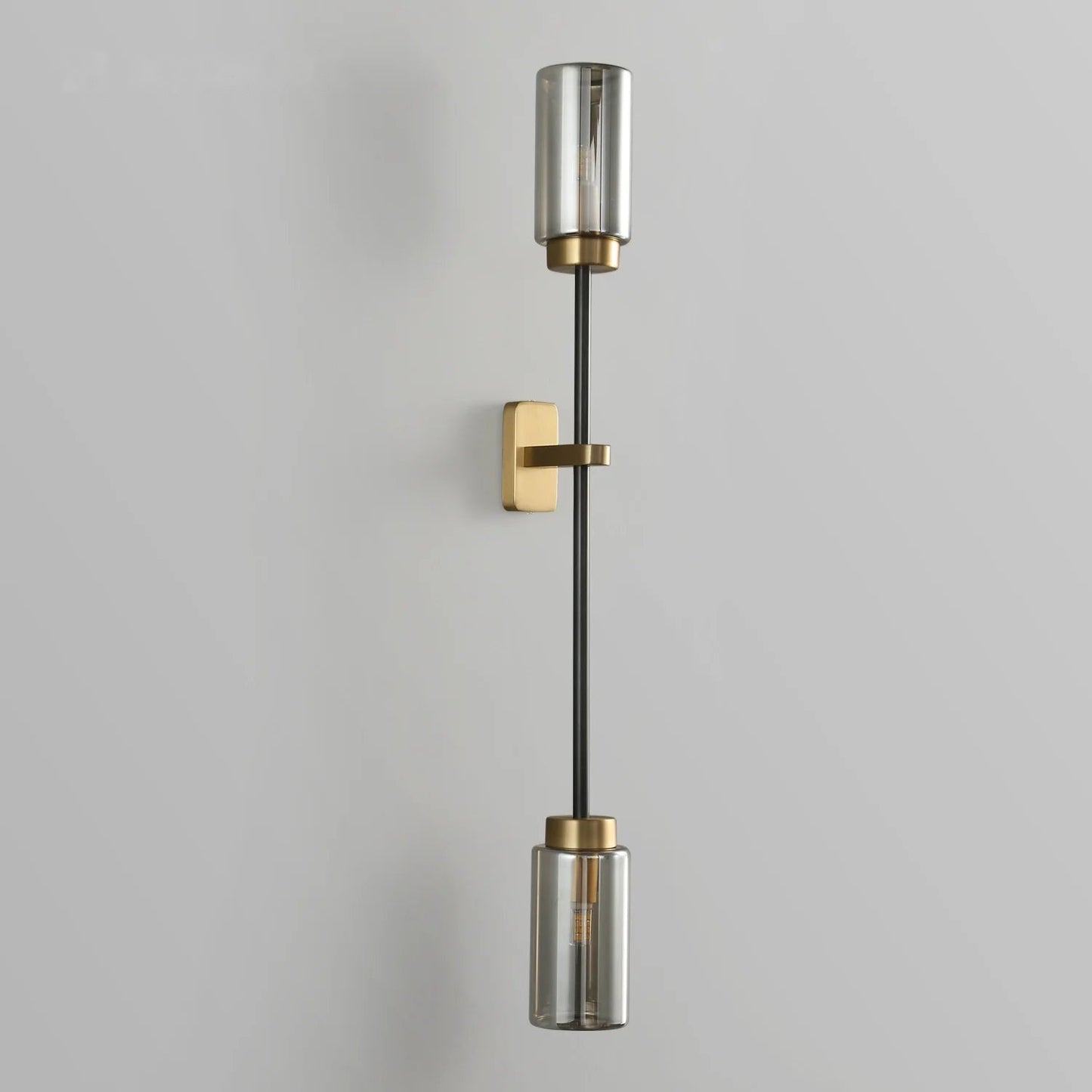 wall sconces with smoked glass