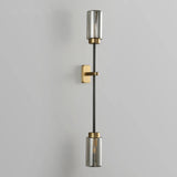 wall sconces with smoked glass