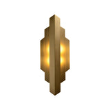 Tiered Geometric Sconce