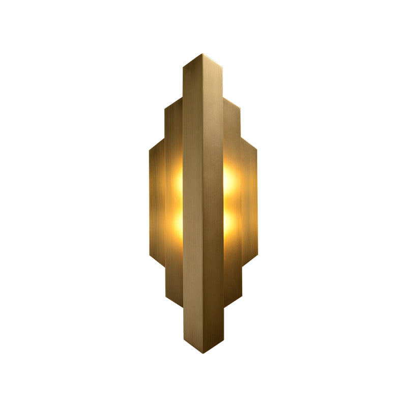 Tiered Geometric Sconce