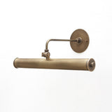 Solid Brass Picture Light with Adjustable Arm
