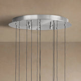 Soltaire Round Chandelier