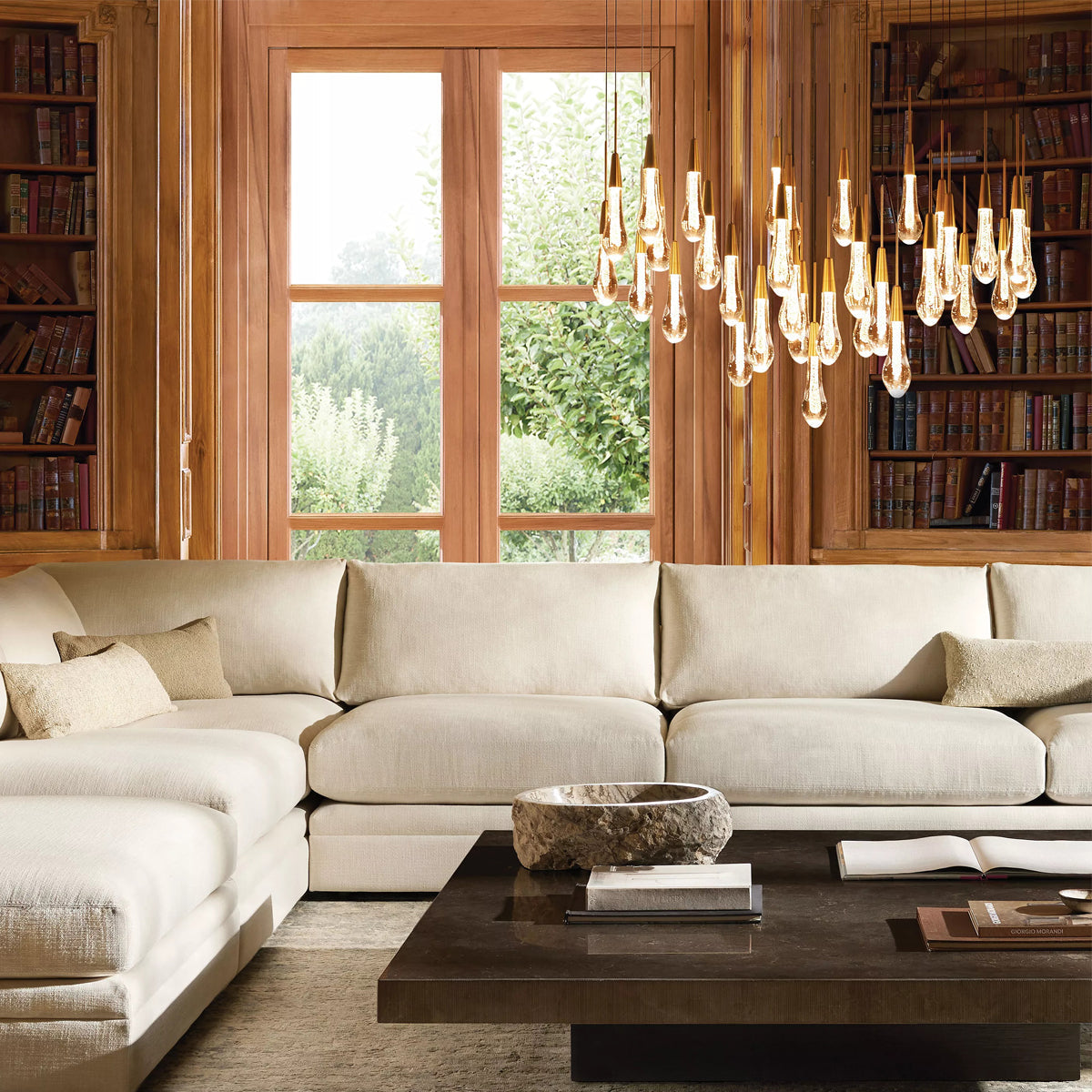 Soltaire Round Chandelier