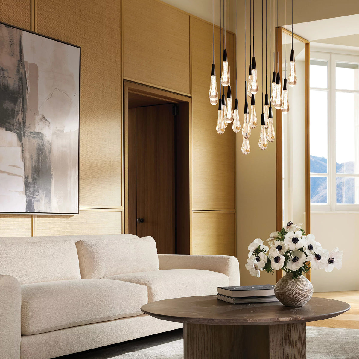 Soltaire Round Chandelier