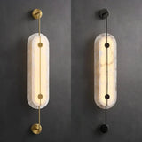 Solvane Alabaster Wall Sconce | Elegant Wall Fixture for Luxury Interiors