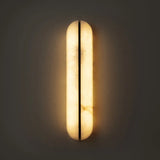Spain Alabaster Wall Lamp – Sleek Modern Line with Ambient Decorative Sconce - View 3