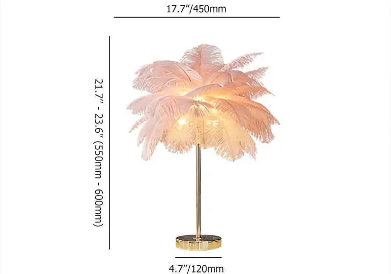 feather light fixture
