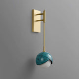 elegant navy wall fixture