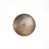 Three-Light Brass Disc Wall Sconce